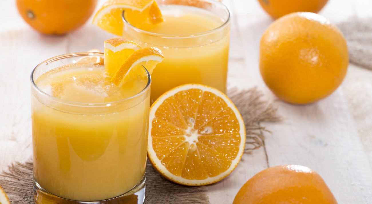 Сок из апельсина